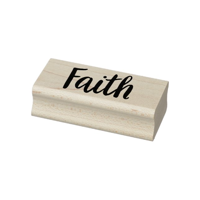 Faith Gospel Graphics Faith Art Aesthetic Christia Rubber Stamp (Stamp)