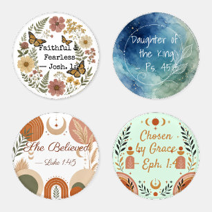 Faith & Grace Inspirational Christian Coaster Set