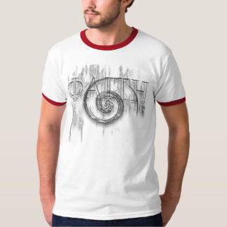 Faith Greek Design Ringer Tee