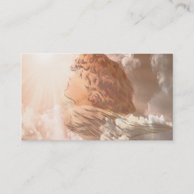 Faith Guardian Angel Business Card (Front)