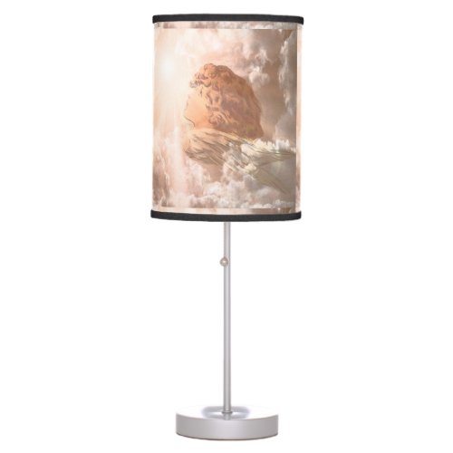 Faith Guardian Angel Table Lamp