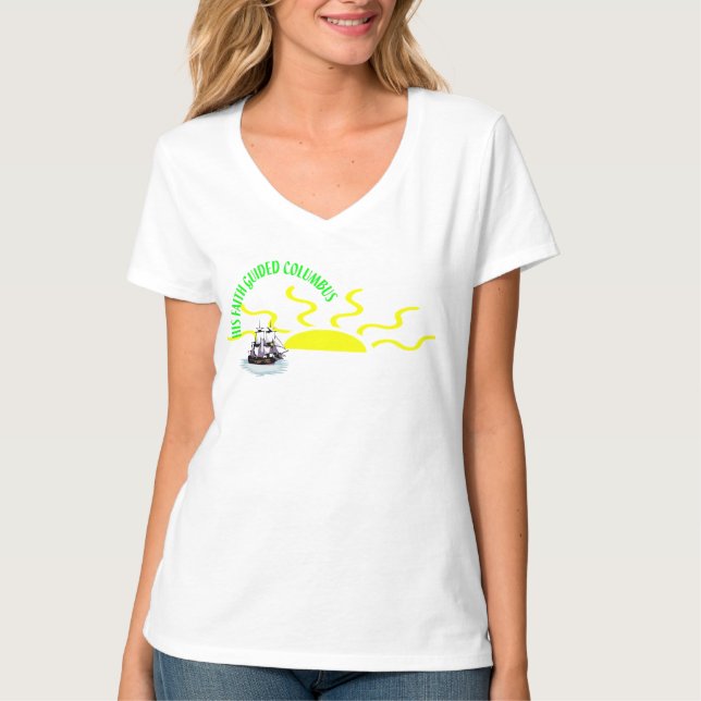 Faith Guided Columbus - T-Shirt (Front)