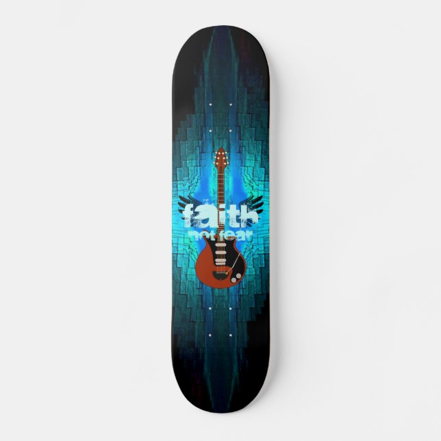 Faith Guitar Skateboard Deck (Front)