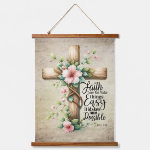 Faith hanging tapestry