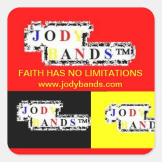 Faith Has No Limitations- Red & Yellow Sticker