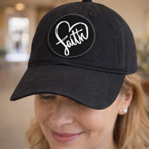 Faith Heart Christian Patch