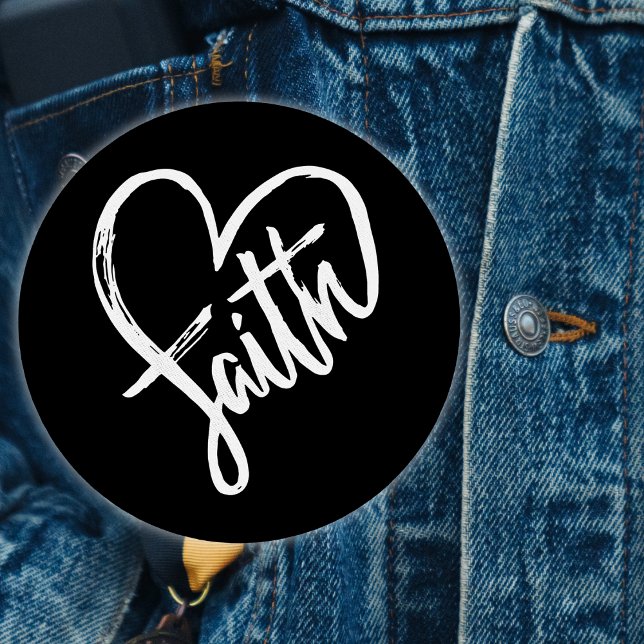 Faith Heart Christian Patch (Creator Uploaded)
