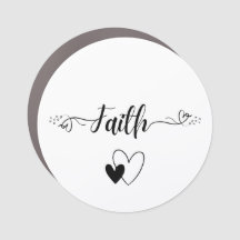Faith & Hearts Magnet