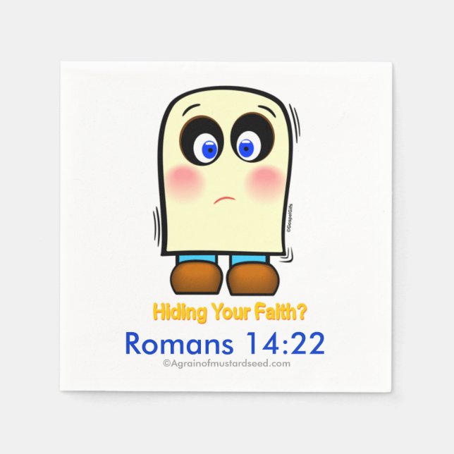 Faith Hiding Napkins (Front)