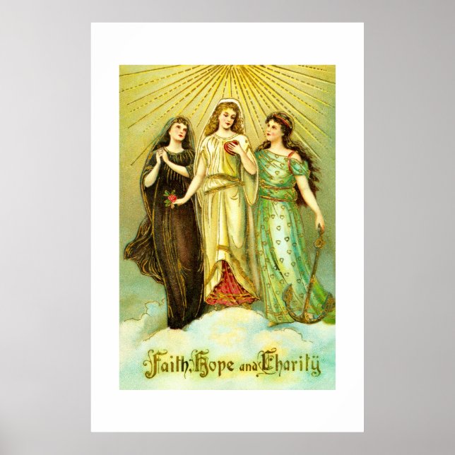 Faith, Hope and Charity Poster (Front)