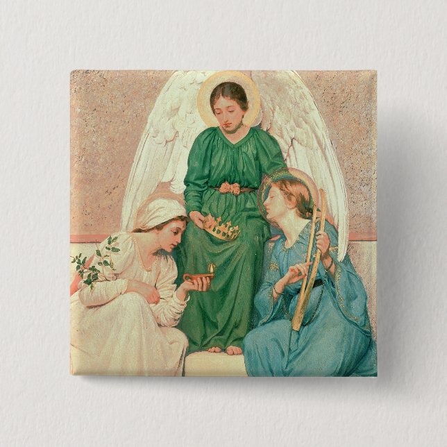 Faith, Hope and Love Button (Front)