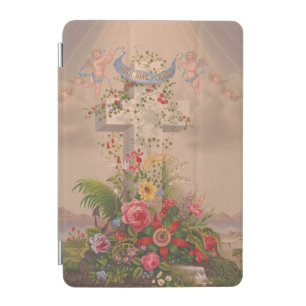 Faith Hope Charity And Flowers iPad Mini Cover