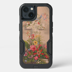 Faith Hope Charity And Flowers iPhone 13 Case
