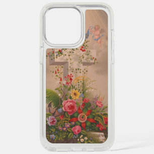 Faith Hope Charity And Flowers iPhone 15 Pro Max Case