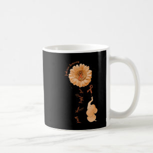 Faith Hope Fight Love Elephant Sunflower Leukemia Coffee Mug
