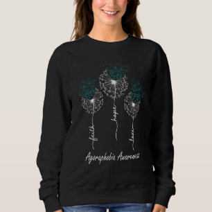 Faith Hope Love Agoraphobia Awareness Sweatshirt