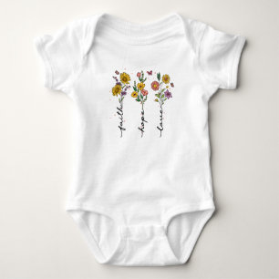 Faith-Hope-Love Baby Baby Bodysuit
