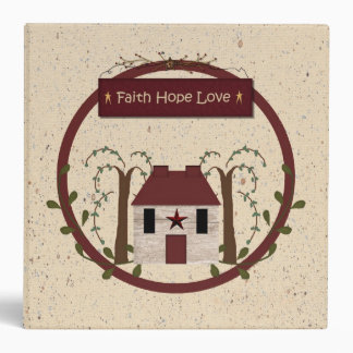 Faith Hope Love Binder