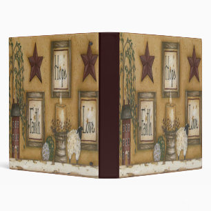 Faith Hope Love Binder/Album Binder