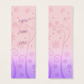 Faith Hope Love - Bookmark (Front & Back)