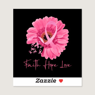 Faith, Hope, Love Breast Cancer  Sticker