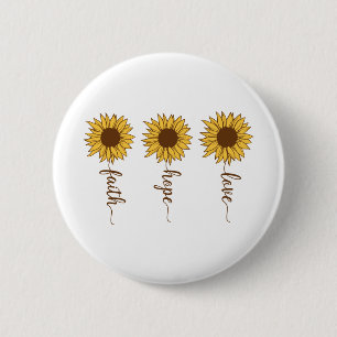 Faith Hope Love Button