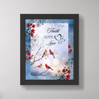 Faith, Hope, Love Christian Bible Image