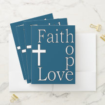 "Faith Hope Love" Christian Quote