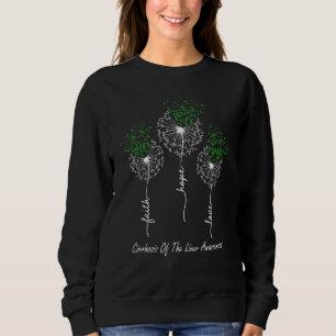 Faith Hope Love Cirrhosis of the Liver Awareness Sweatshirt