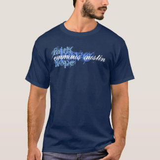 Faith, Hope, Love - Dark Blue T-Shirt