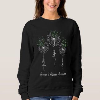 Faith Hope Love Dercumu2019s Disease Awareness Sweatshirt