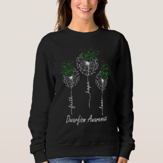 Faith Hope Love Dwarfism Awareness Sweatshirt