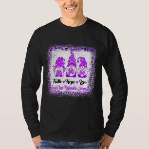 Faith Hope Love Gnomes Arnold Chiari Malformation T-Shirt