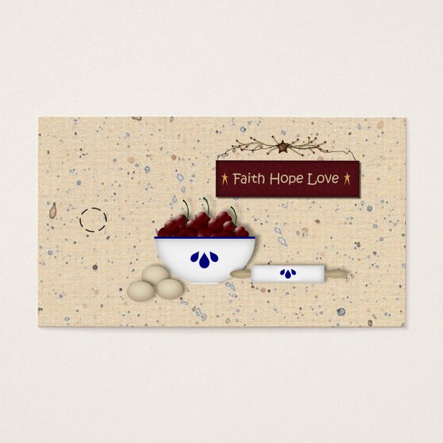 Faith Hope Love Hang Tag (Front)