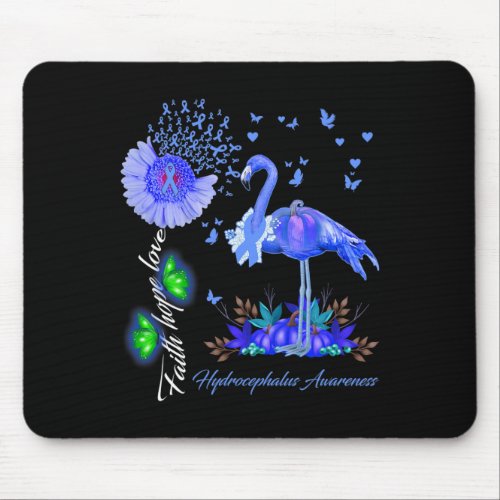 Faith Hope Love Hydrocephalus Awareness  Mouse Pad