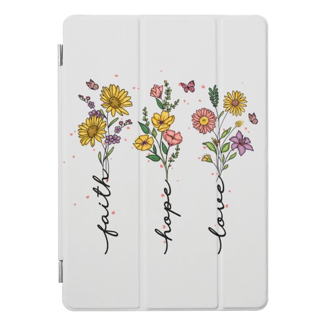 Faith-Hope-Love iPad Pro Cover (Front)