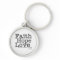 Faith Hope Love Keychain