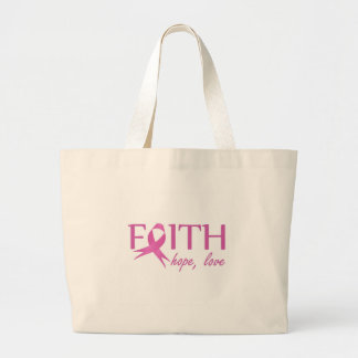 Faith,hope, love large tote bag