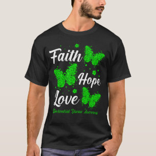 Faith Hope Love Mitochondrial Disease Awareness Bu T-Shirt