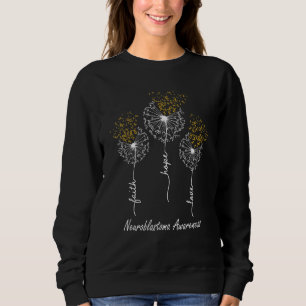 Faith Hope Love Neuroblastoma Awareness Sweatshirt