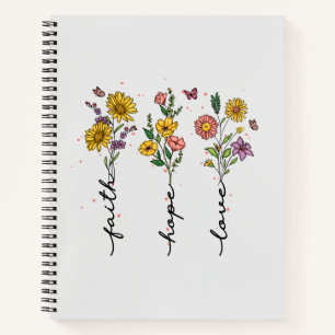 Faith-Hope-Love Notebook