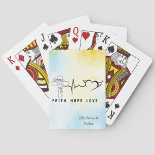 Faith Hope Love Poker Cards