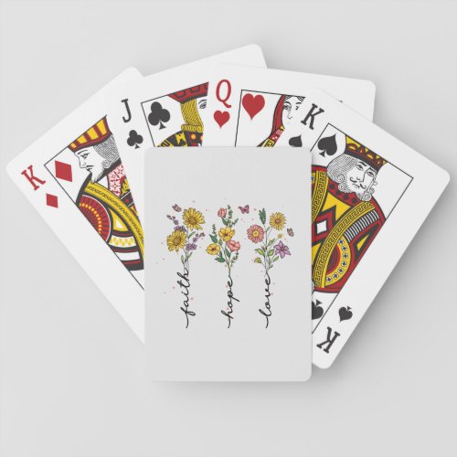 Faith_Hope_Love Poker Cards