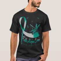 Faith Hope Love Tourette's Syndrome Awareness Drag T-Shirt