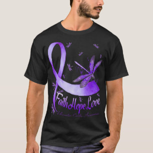 Faith Hope Love Ulcerative Colitis Awareness Drago T-Shirt