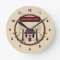 Faith Hope Love Wall Clock
