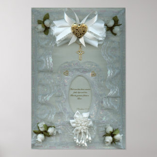 Faith, Hope, Love Wedding  Poster