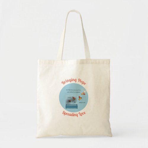 Faith Imprints Missionary Journey Gift Tote Bag