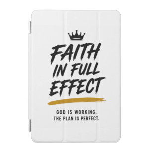 FAITH IN FULL EFFECT — Inspirational Notebook iPad Mini Cover