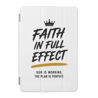 FAITH IN FULL EFFECT — Inspirational Notebook iPad Mini Cover
